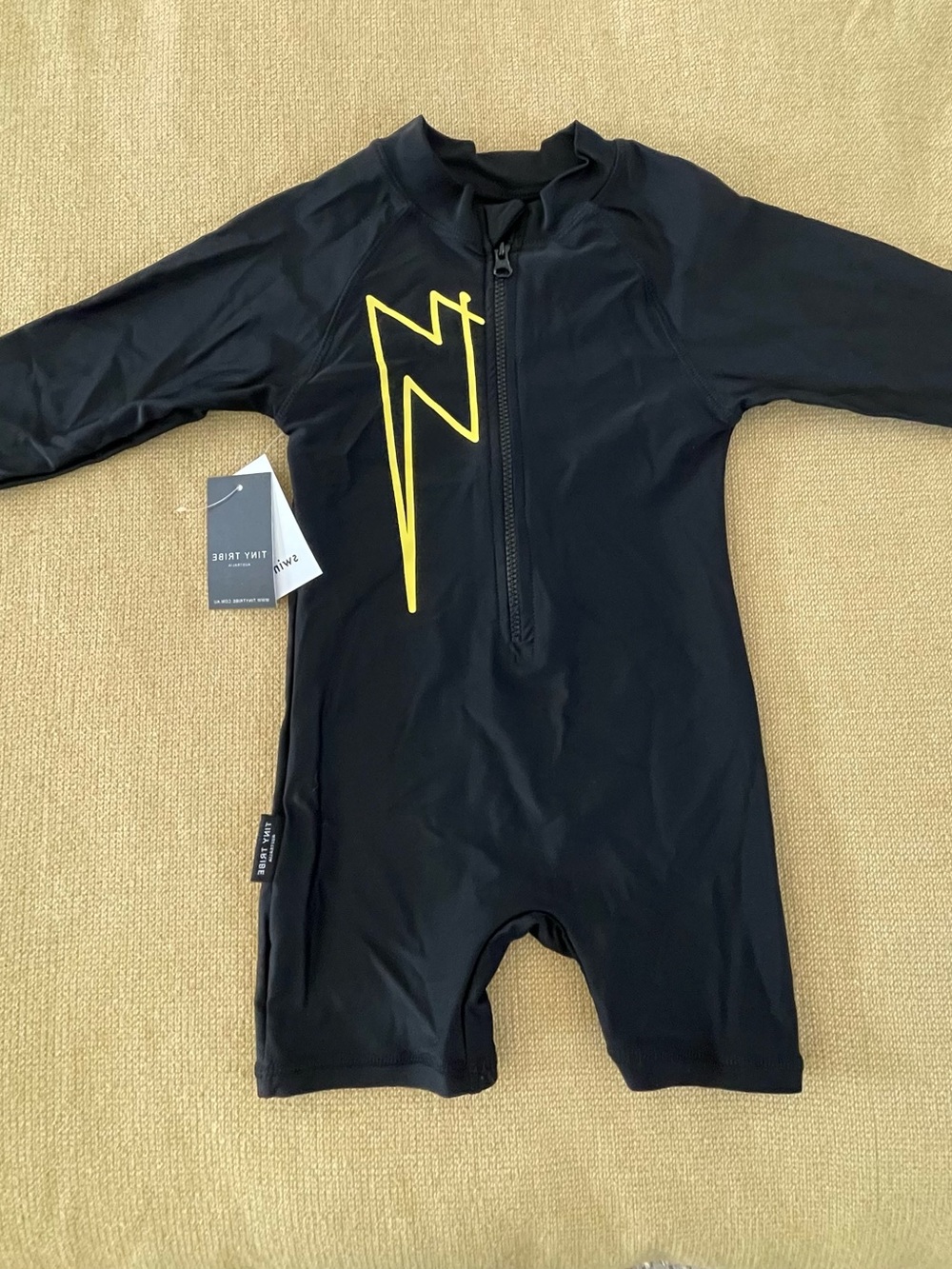 TINY TRIBE Zip Front Swim Suit